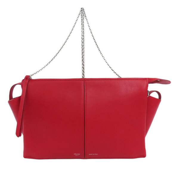 CELINE Trifold Shoulder Bag in Calf Leather - Picture 1 of 11